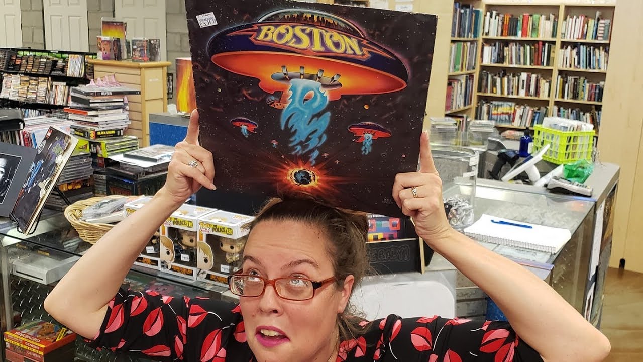 Vinyl Records - Classic Rock with Boston Fun Facts