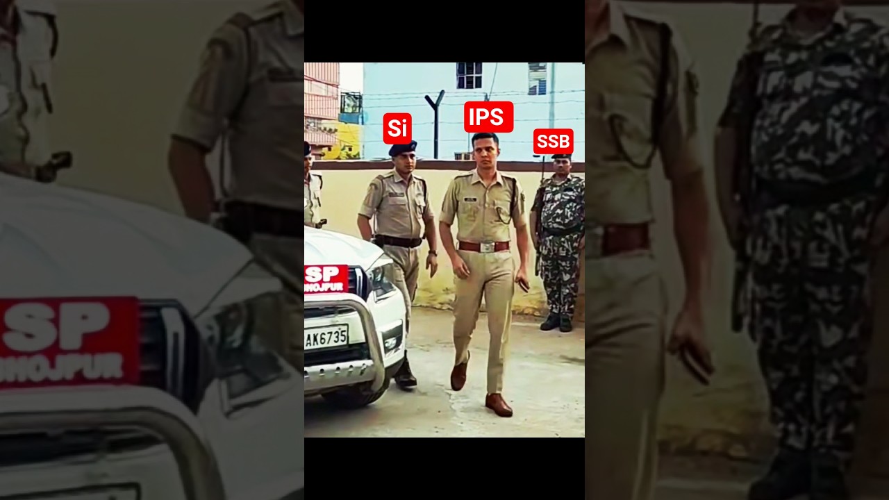 SP Bhojpur IPS Officer Entry #IPS #BiharPolice #PoliceAttitude #IPSStatus #BhojpurSP #Viral #Shorts
