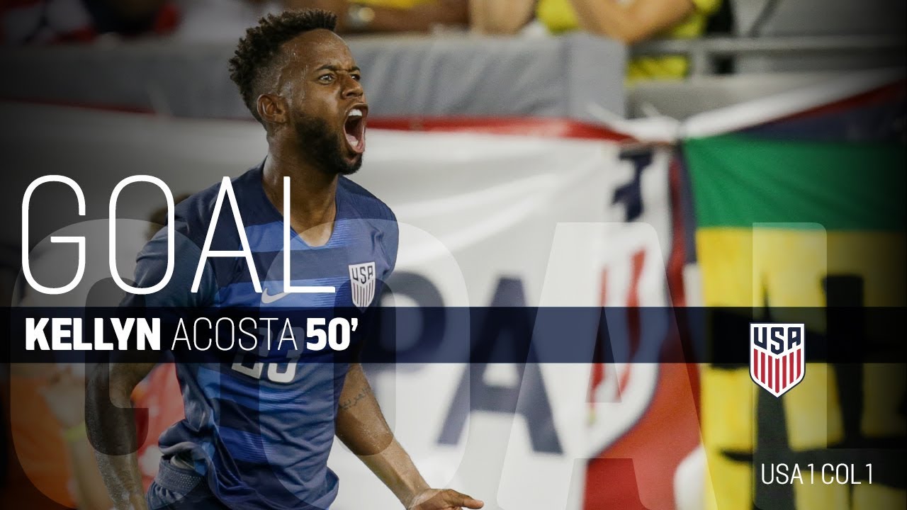 MNT vs. Colombia: Kellyn Acosta Goal - Oct. 11, 2018
