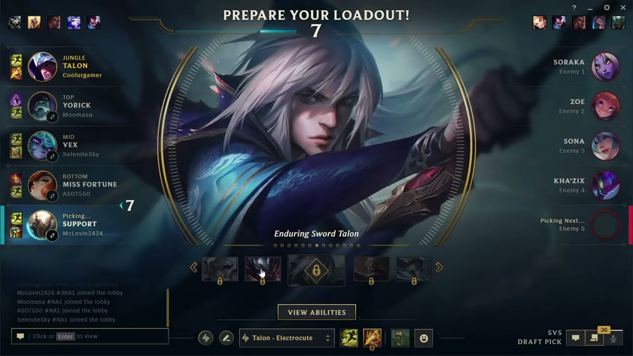 Playing Talon Jungle, League of Legends