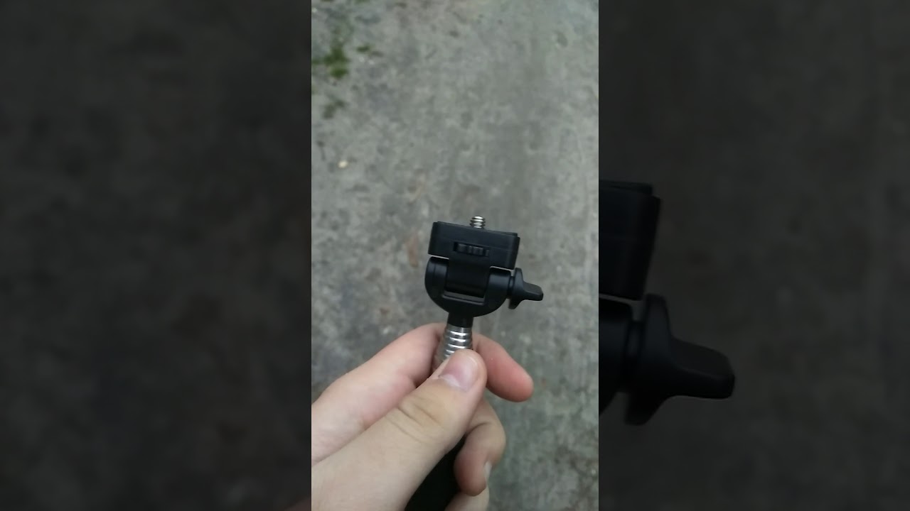 Gocomma Z07 - 1 Extendable Monopod Selfie Stick - BLACK (from Gearbest)