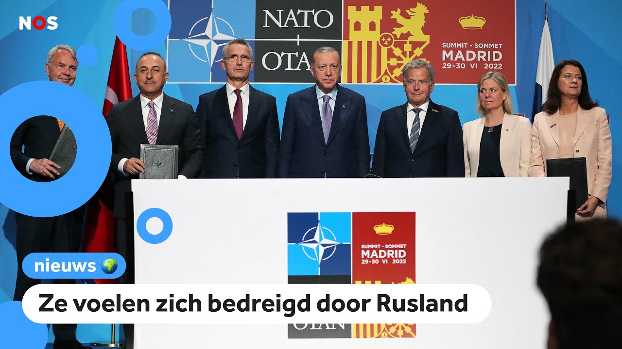 Finland en Zweden mogen bij de NAVO