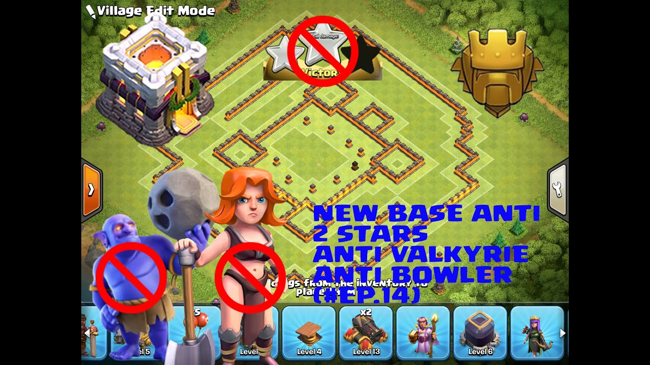 Clash Of Clans - Best New Th11 Base - TiTan Legend - Anti 2 stars  Bowler & Valkyrie(#Ep.14)