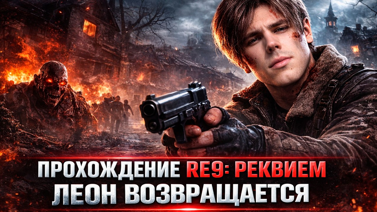 🔴Resident Evil Requiem: Леопольд Возвращается! Часть 1