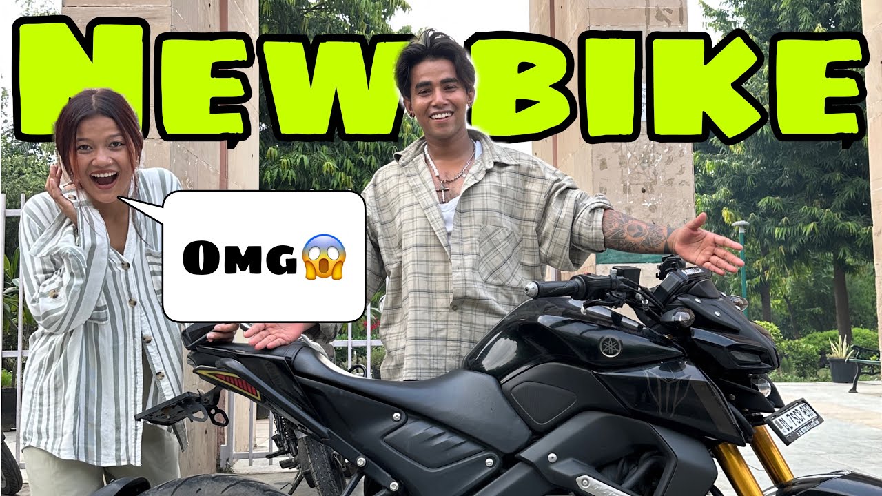 DREAM BIKE LE HI LI 😍 MT15 | chocko boii vlogs | emma thapa