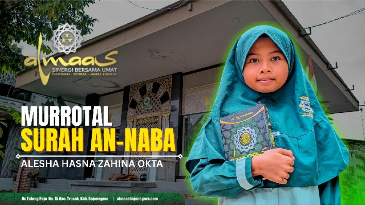 MENYEJUKKAN HATI SURAH AN-NABA OLEH ALESHA HASNA ZAHINA OKTA | SANTRI TPA ALMAAS