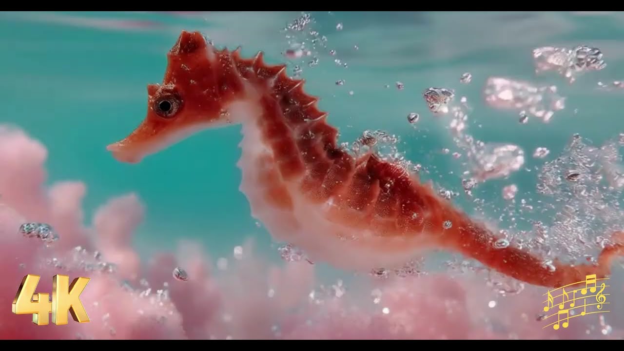 Ocean Life Stories 4K 🌊 Relaxing Music | Deep Sea Wildlife Cinematic Ultra HD