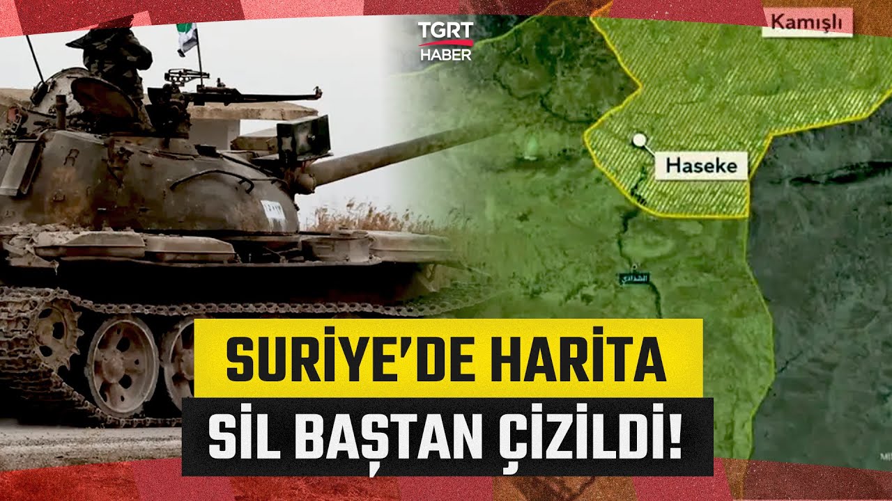 Suriye'de Harita İki Günde Değişti! YPG Kritik Noktalardan Çekildi! - TGRT Haber