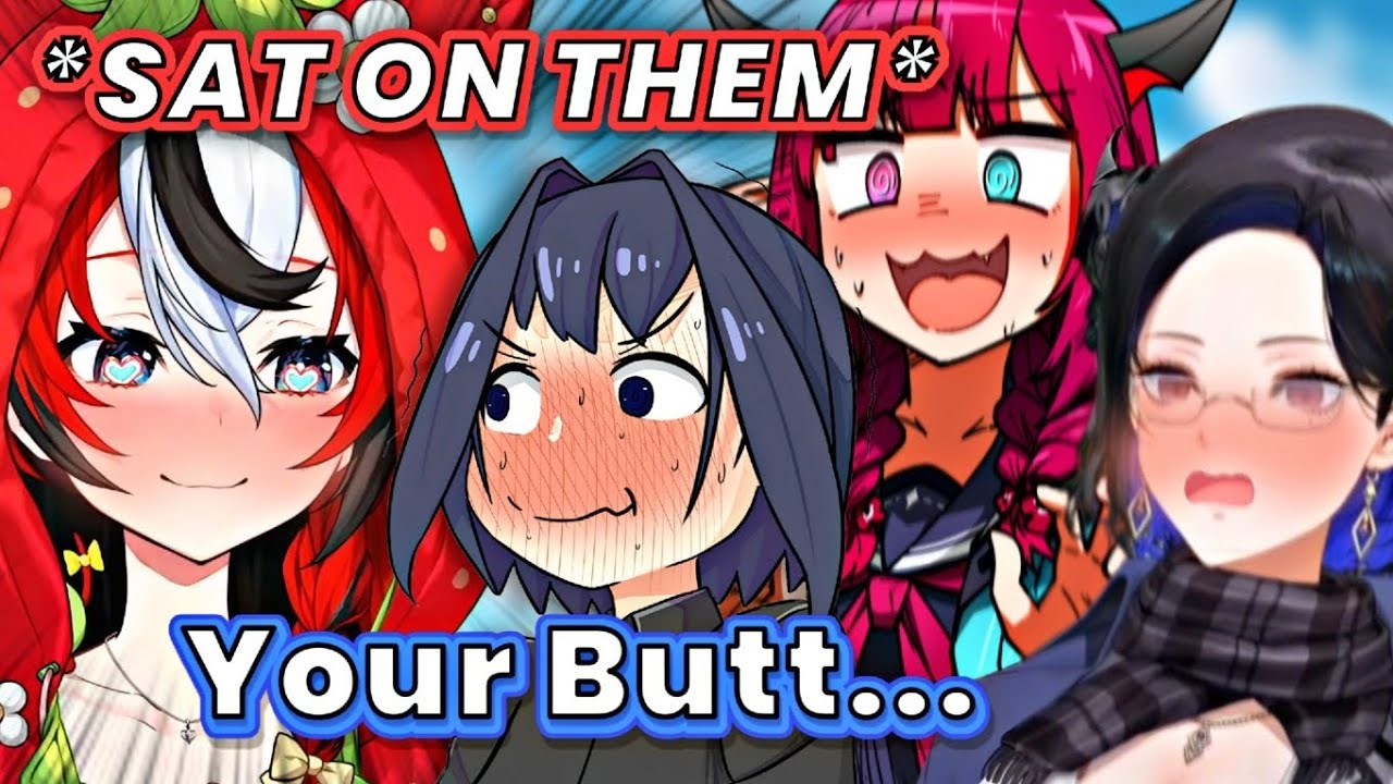 Bae sat on Irys, Kronii, and Nerissa and they were glad about this... [HololiveEN]