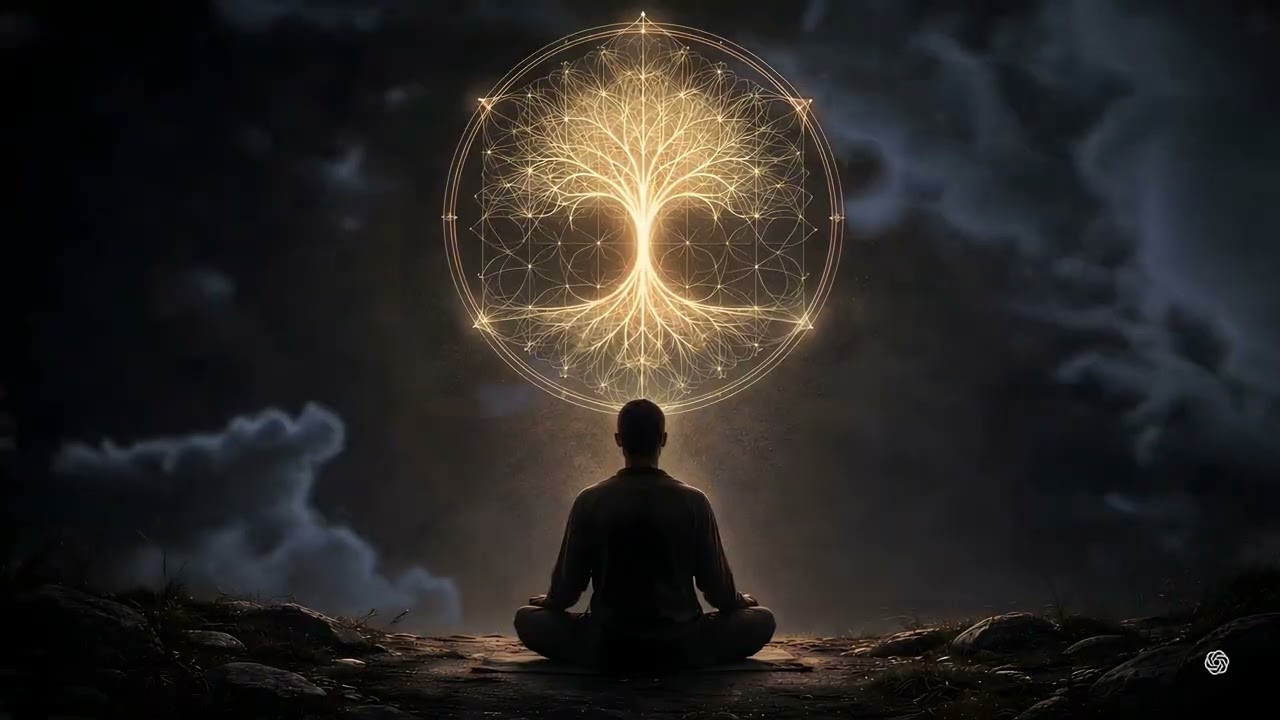 Tree of Life Meditation Music 🌳 1 Hour Sacred Geometry for Balance, Grounding & Inner Harmony