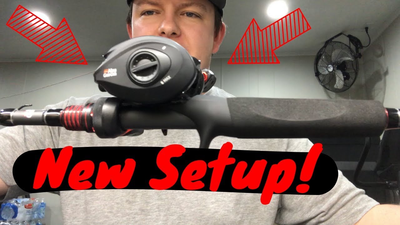 Abu Garcia Black Max Setup - NEW ROD!