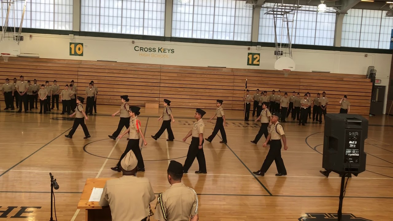 Cross Keys NJROTC unarmed exhibition