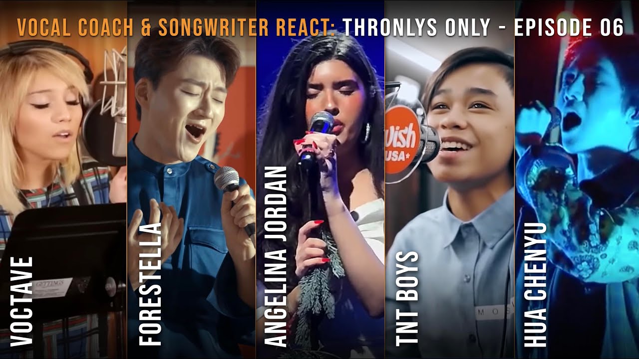 EXCLUSIVE REACTION to Voctave, Forestella, Angelina Jordan, TNT Boys, & Hua Chenyu | E006