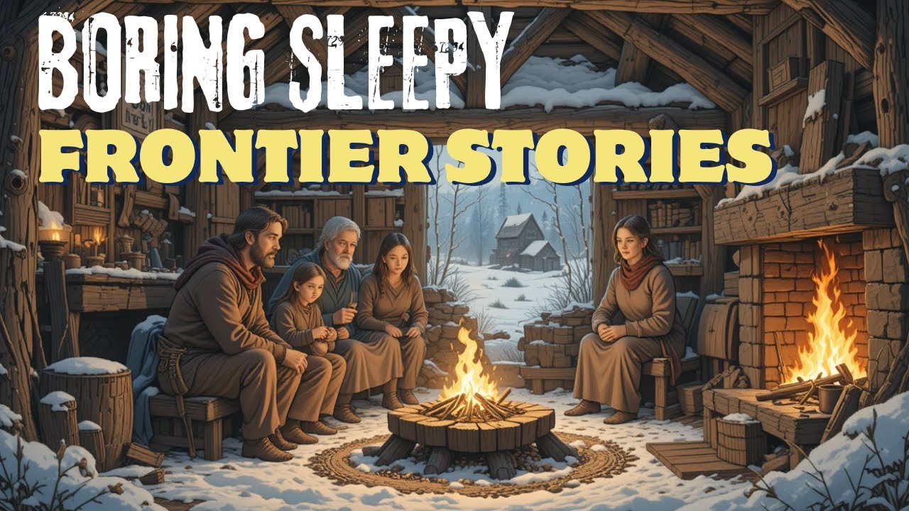 Boring Sleepy Stories | How Frontier Families Survived Harsh Winters and the Coldest Nights