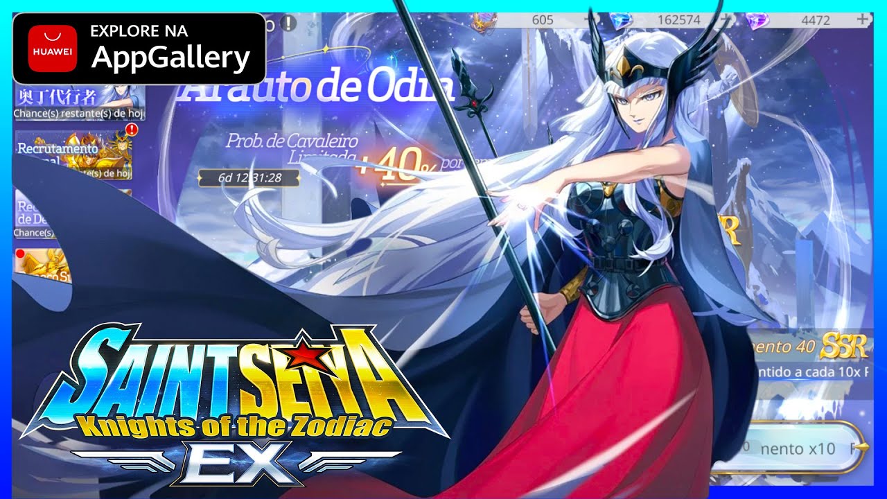 DEU BOM OU FLOPAMOS DE NOVO? BANNER DA HILDA! - SAINT SEIYA EX #huaweiappgallery