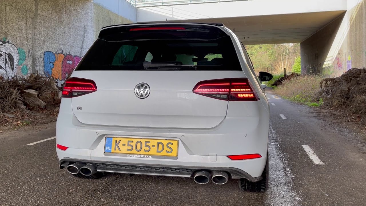 Golf 7.5 R modified with a resonator delete to make it LOUDER!