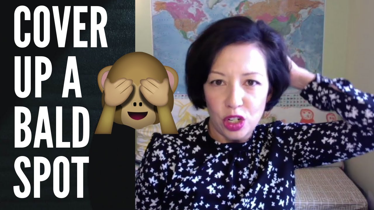 HOW TO COVER UP A THINNING CROWN AND THINNING PART (and hiding my BALD spot!)