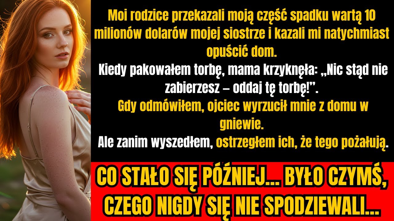 Rodzice dali siostrze 10 mln, a mnie wywlekli za włosy — ale miałem plan — i gdy...
