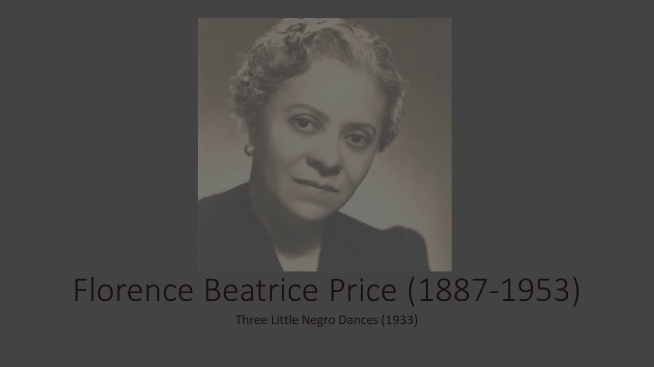Florence Price - Pedagogical features in the Three Little Negro Dances