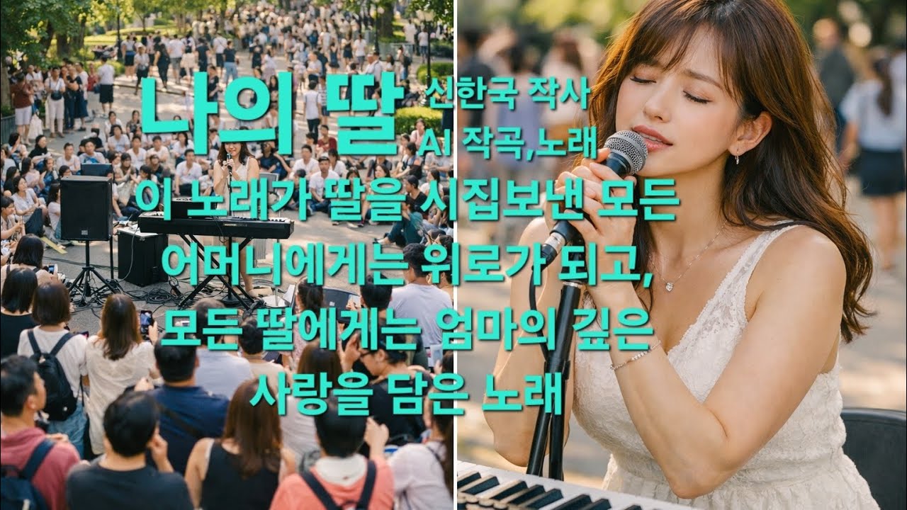 나의 딸(가사포함) / 신한국 작사, AI 작곡,노래