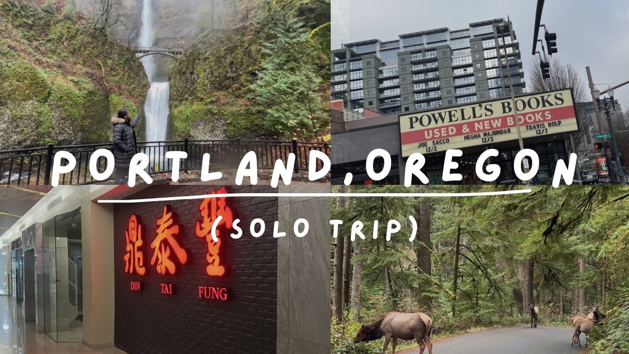 Solo trip to Portland, Oregon: Coastal tour, waterfalls, Din Tai Fung, & More!