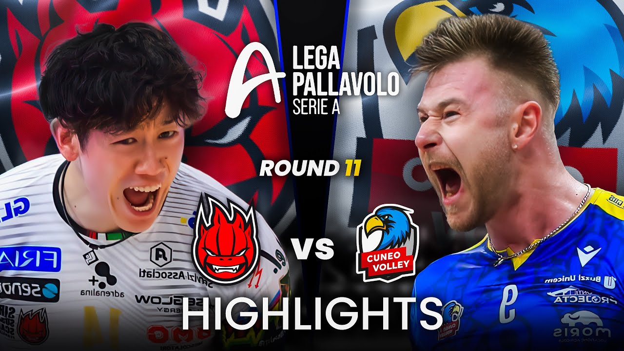 Yuki Ishikawa vs Ivan Zaytsev | Perugia vs Cuneo | Highlights | Italian Volleyball League 2025