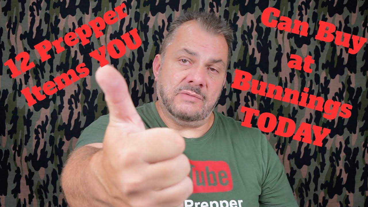 Двенадцать товаров PREPPER, которые вы можете купить в Bunnings СЕГОДНЯ - Bunnings Haul - Preppin...