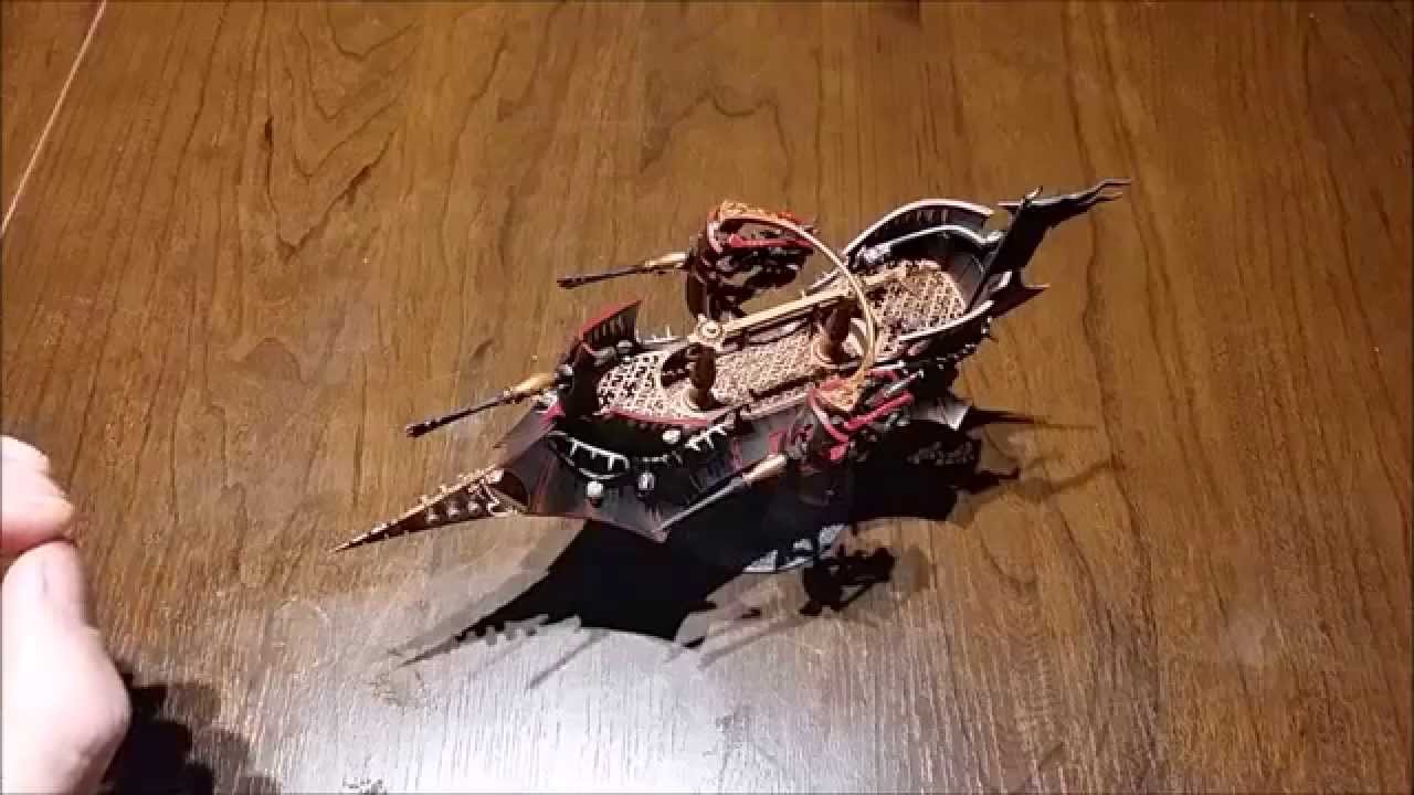 Dark Eldar 7th Edition tactics: How to use a Ravager