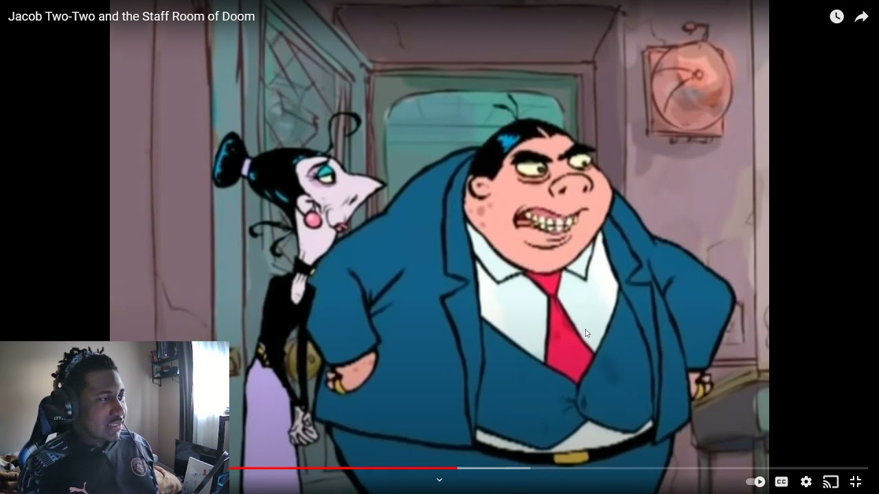 Reacting to canadian cartoon (Jacob Two-Two)