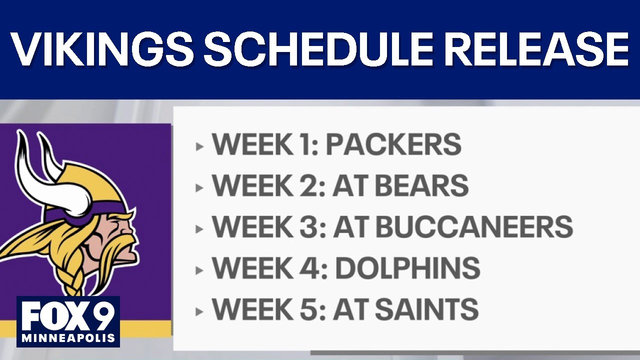 Расписание матчей Minnesota Vikings на 2026 год