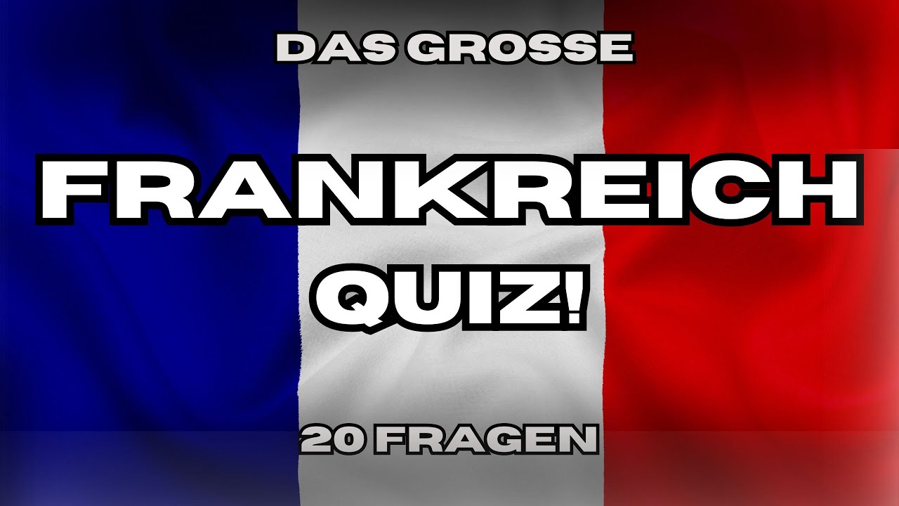 WIE GUT KENNST DU FRANKREICH?! | FRANKREICHQUIZ 🇫🇷