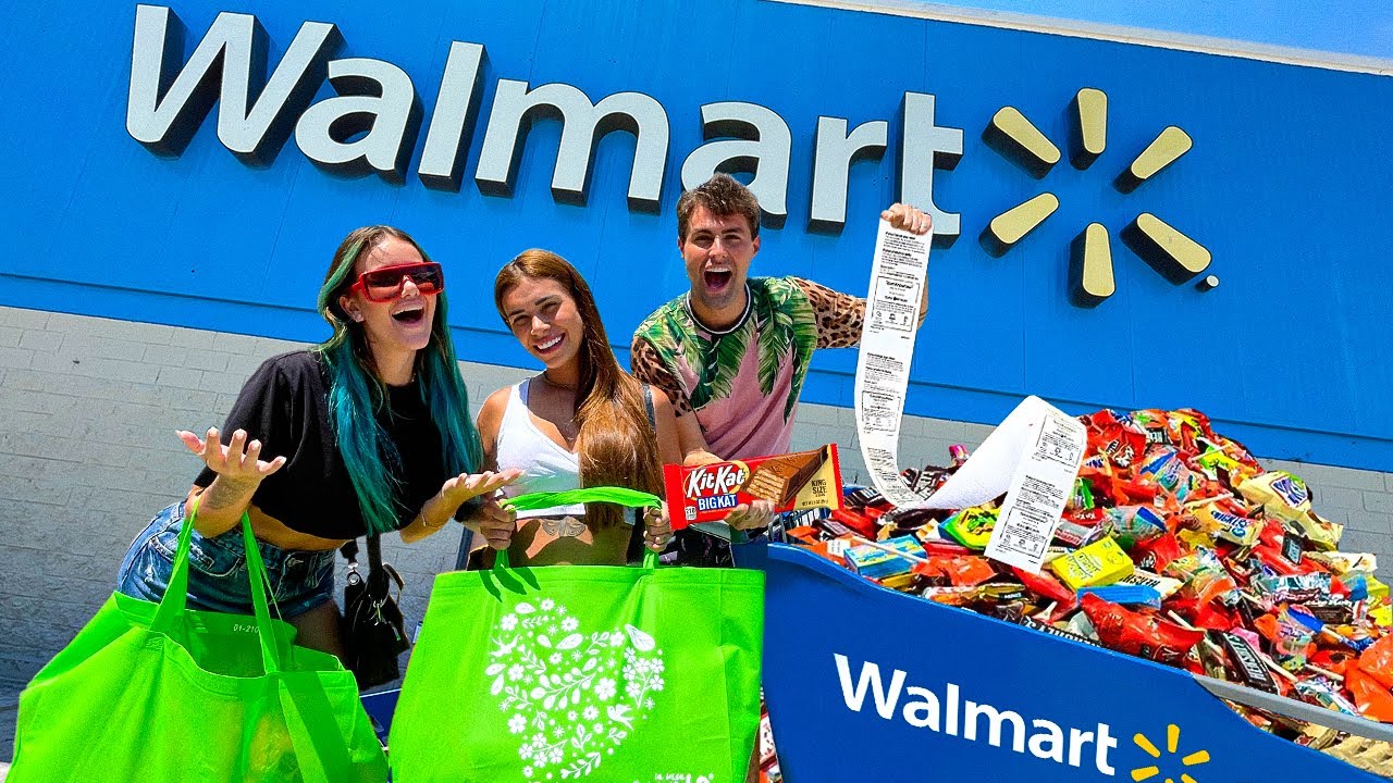 COMPRAMOS TODOS CHOCOLATES DO WALLMART!! ( EXPERIMENTAMOS CHOCOLATES )