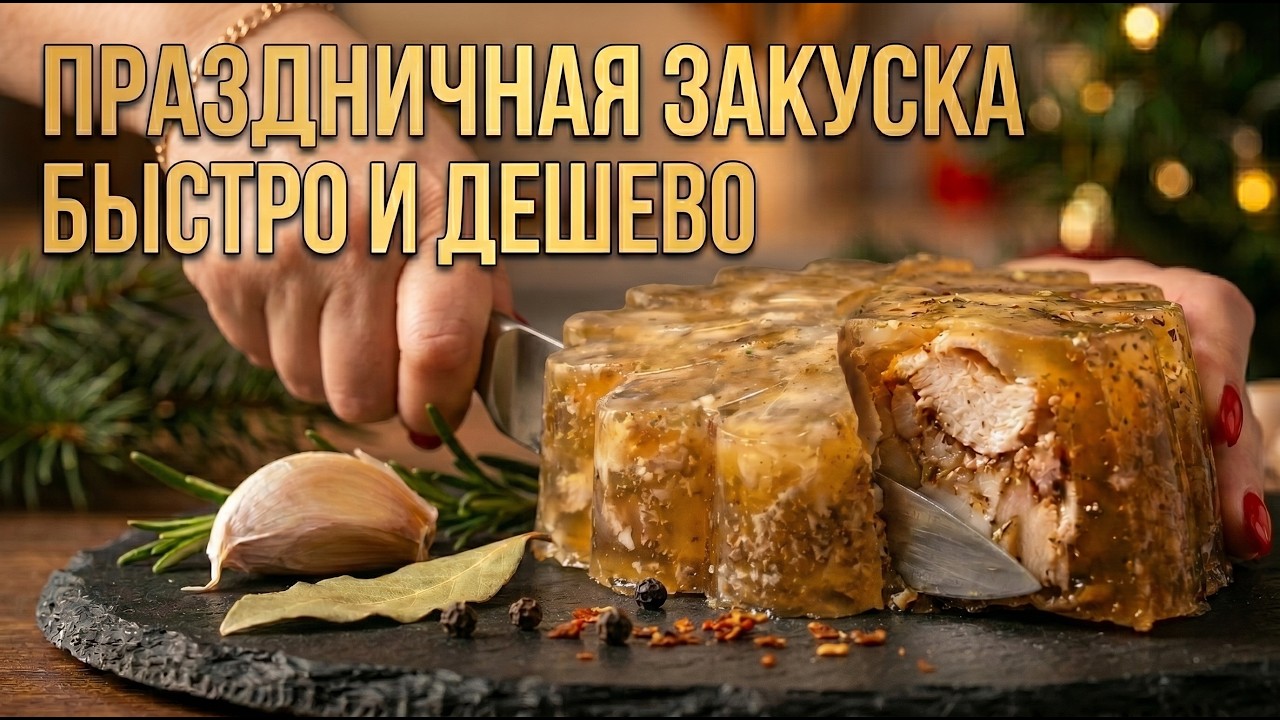 Быстрая бюджетная закуска к празднику. Как вкусно и не дорого удивить гостей.