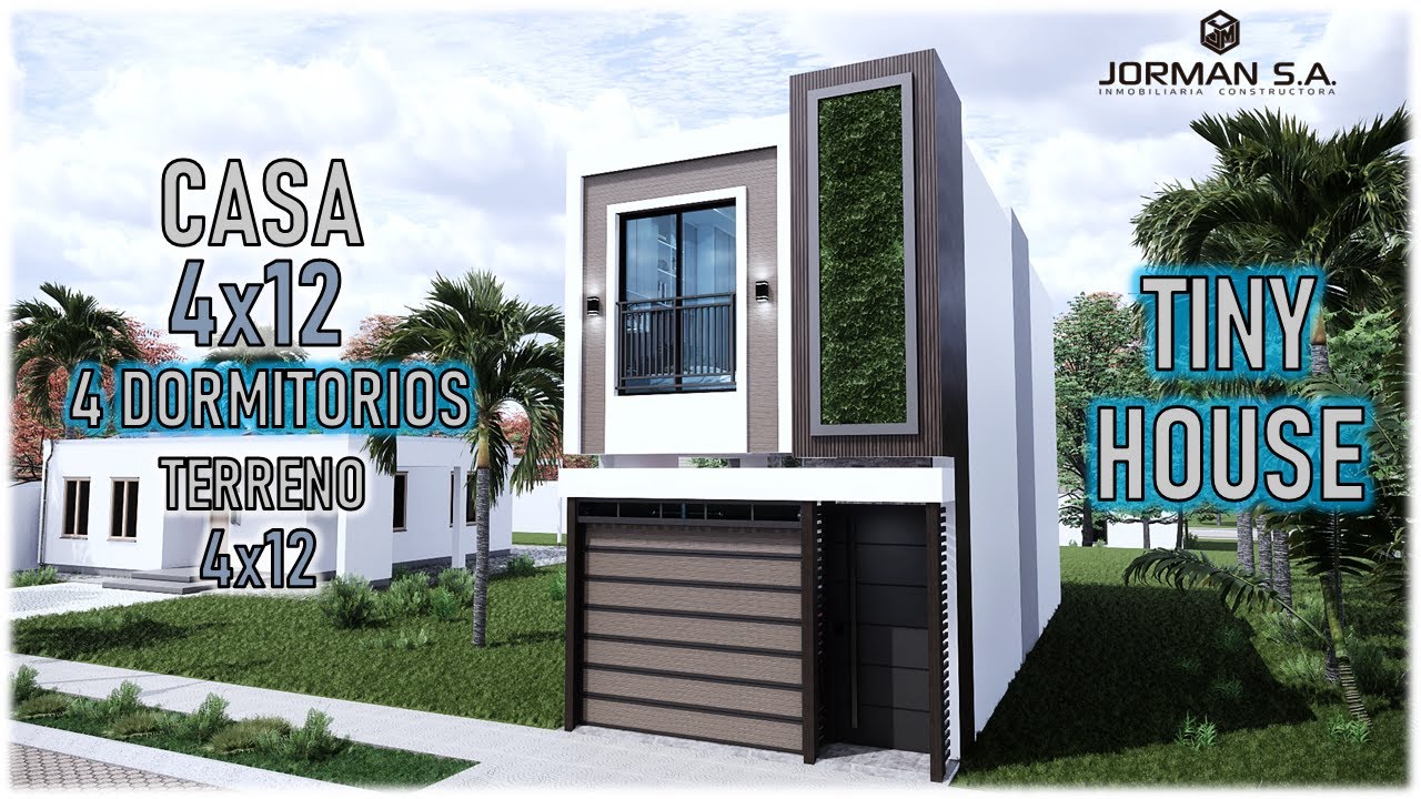 Simple House Design | 4x12 | Tiny House