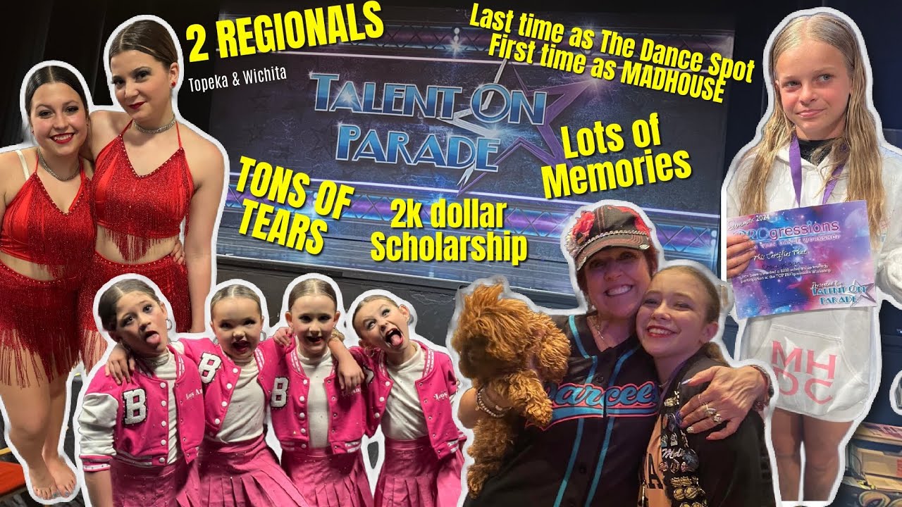 DANCE COMPETITION VLOG 2024 | 2 Talent On Parade Regionals | Memories, Scholarships & Truths reveal