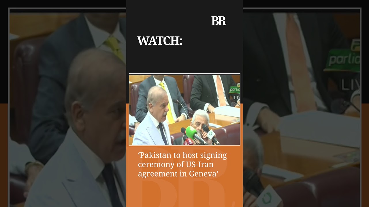 Pakistan to host signing ceremony for US-Iran agreement in Geneva, says PM Shehbaz