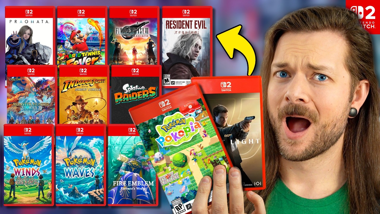 80 NEW Nintendo Switch 2 Games COMING SOON!