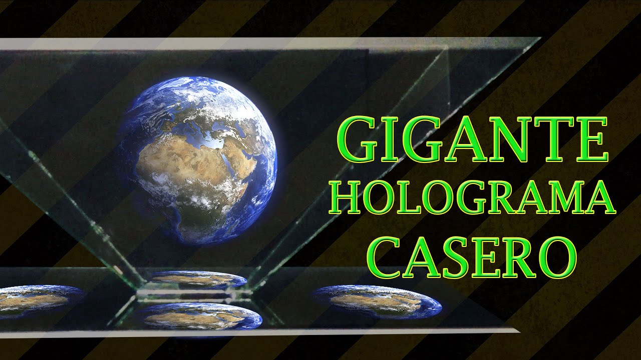 Como Hacer un Gigante Proyector de Hologramas Casero (DIY Giant Hologram Projector)