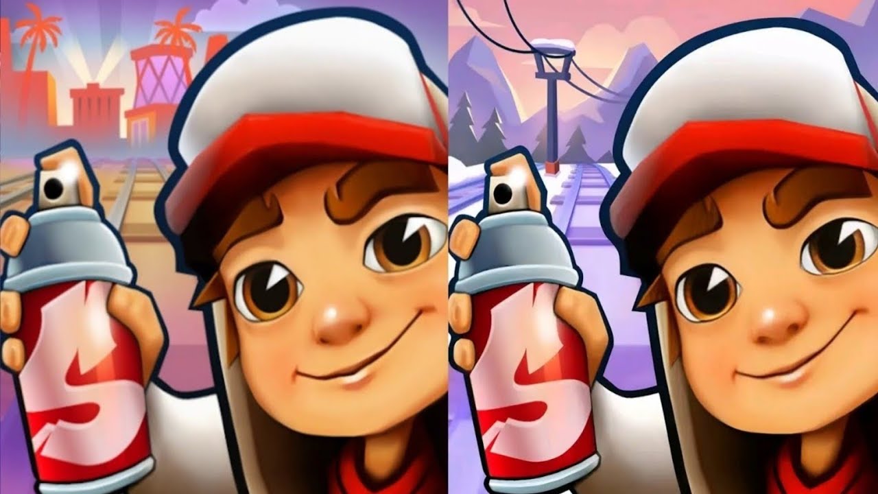 Subway surfers: new vegas vs lucky creature.#subwaysurfers #subwaysurfs 