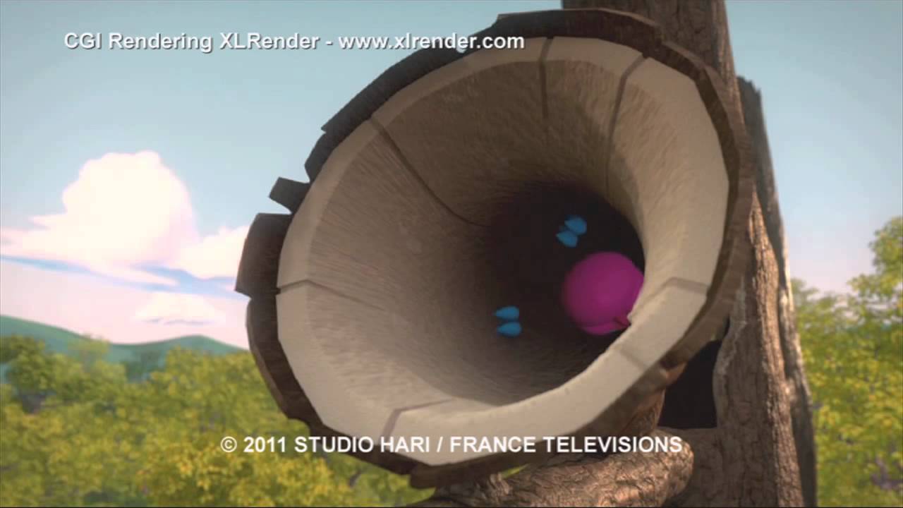 XLRender renderfarm - La Chouette / The Owl rendering