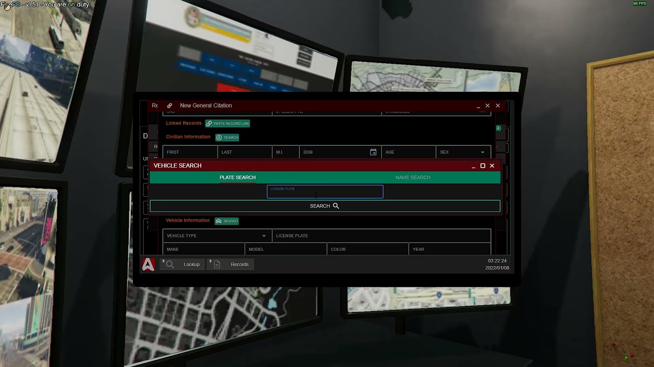 NightShift FivePD Cad 101