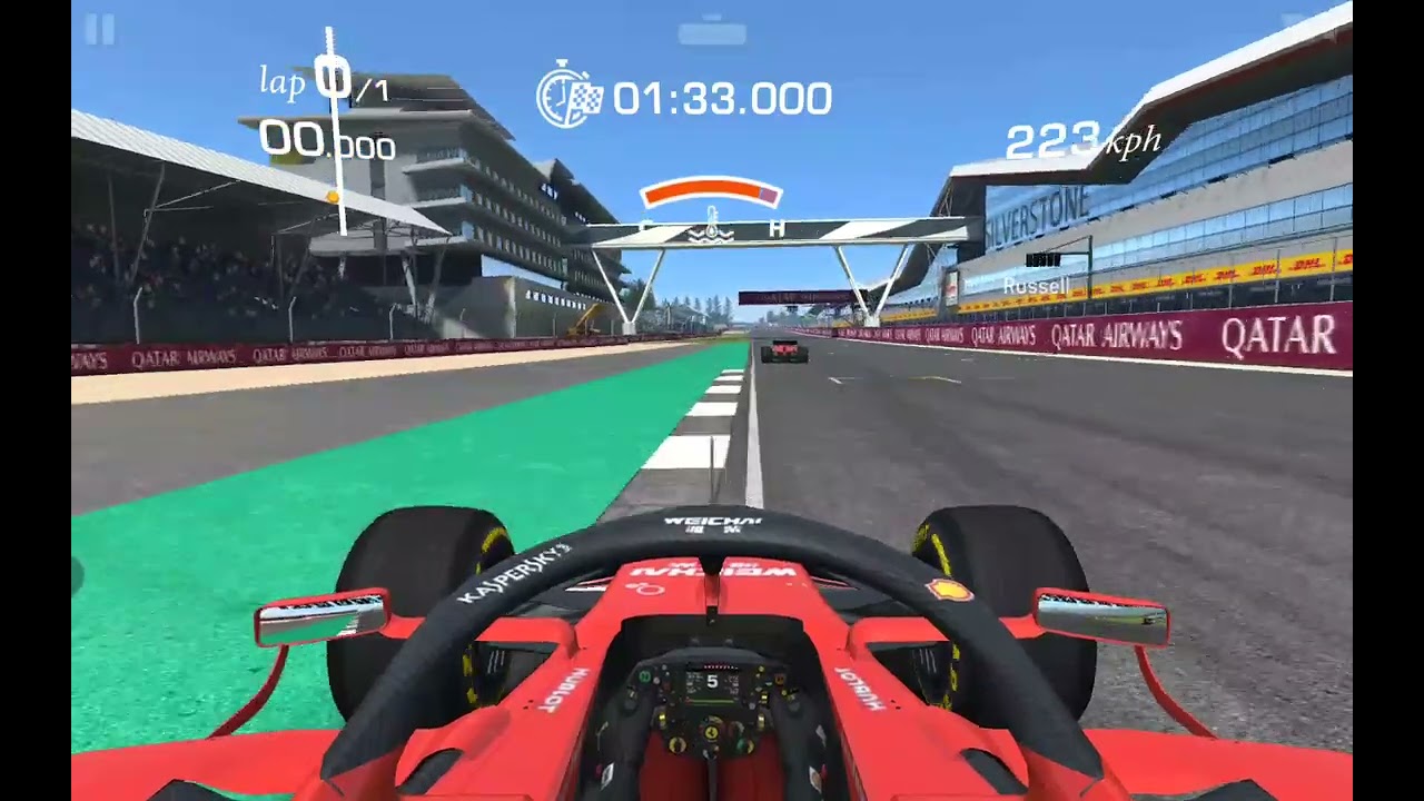 I tried to overtake leclerc but i blowned the engine 