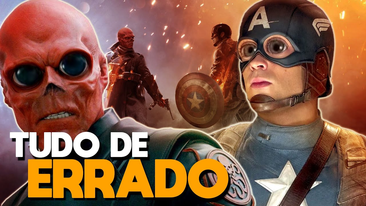 TUDO de ERRADO com CAPITÃO AMÉRICA: O PRIMEIRO VINGADOR