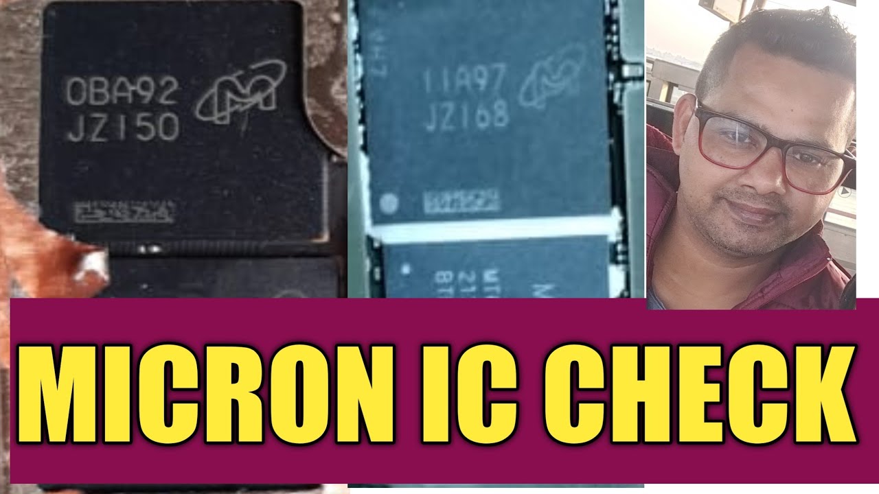Как проверить микросхему Micron | Как определить микросхему Micron | Safiqrahimuddin