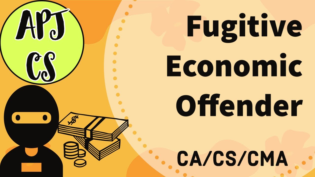 Fugitive Economic Offender in short! #cs #cacscma #law #icsi #study
