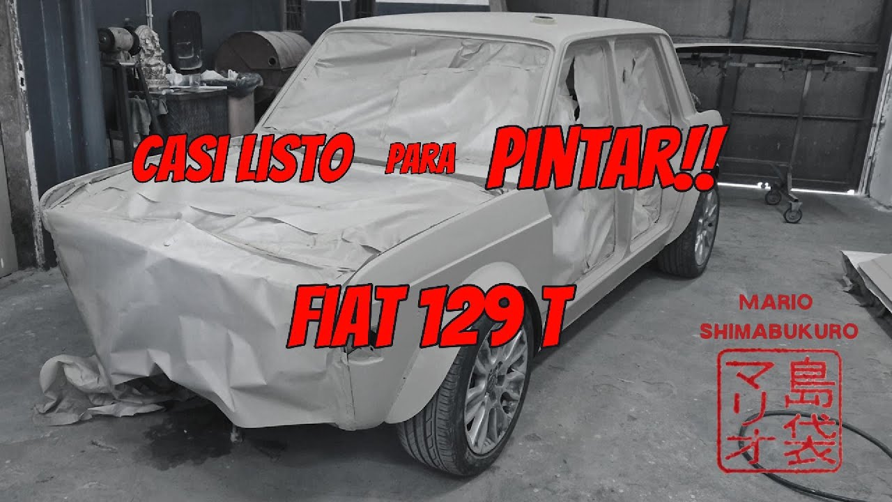 Fiat 129T casi listo para pintar | Proceso de  preparación