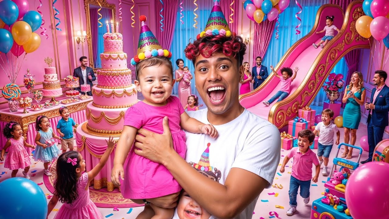 A BEBÊ ABANDONADA GANHOU UMA FESTA DE ANIVERSÁRIO! 