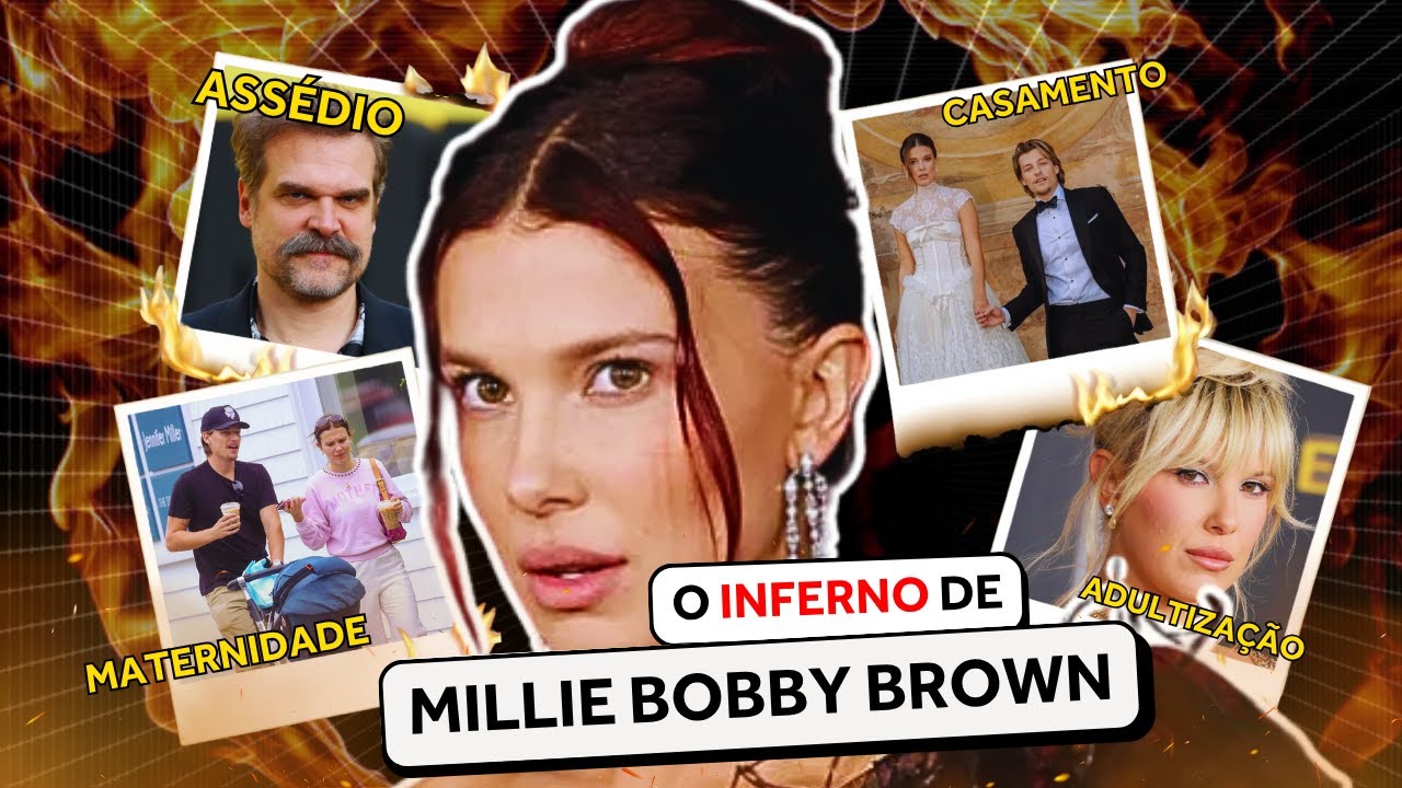 a vida CAÓTICA de millie bobby brown