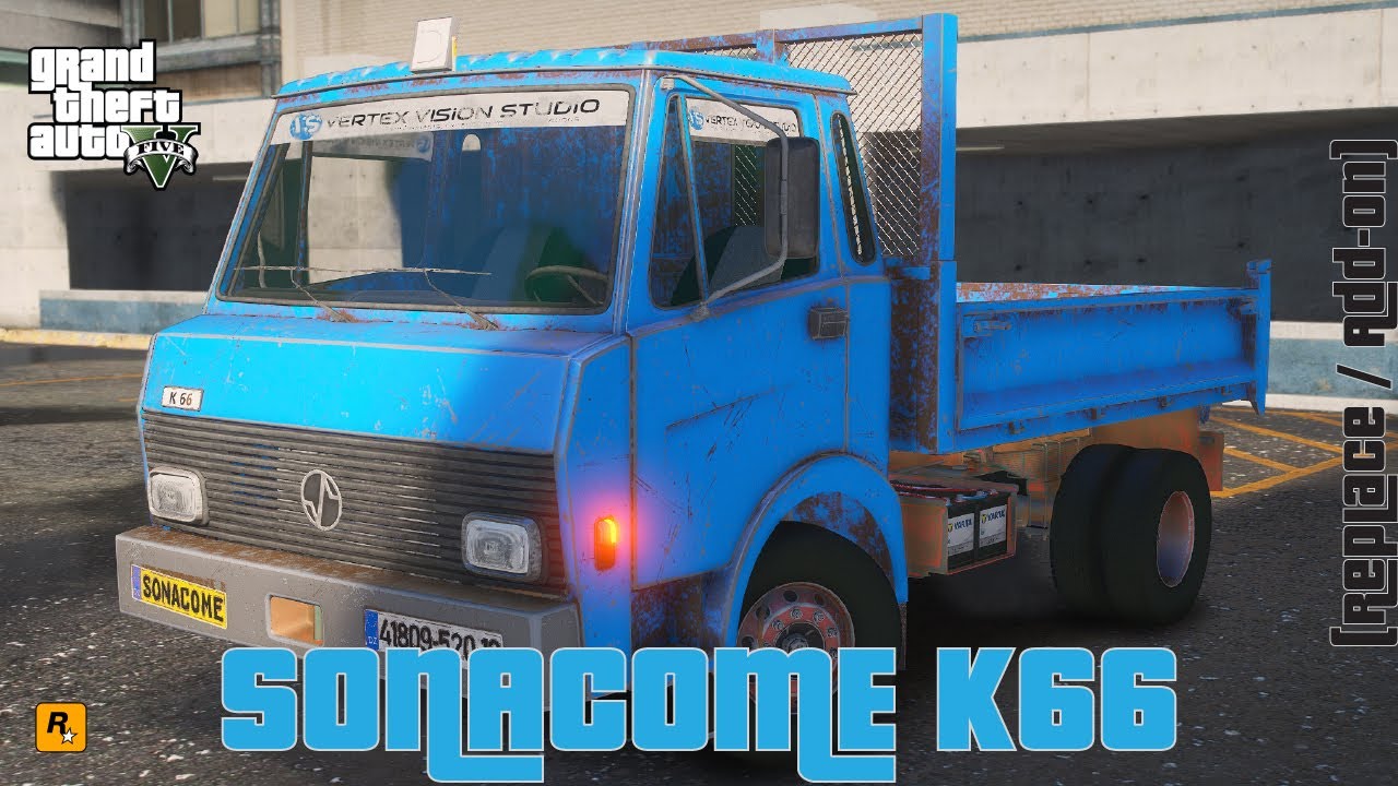 GTA 5 SONACOME K66 Mod | Add-on & Replace Car Showcase (Download)