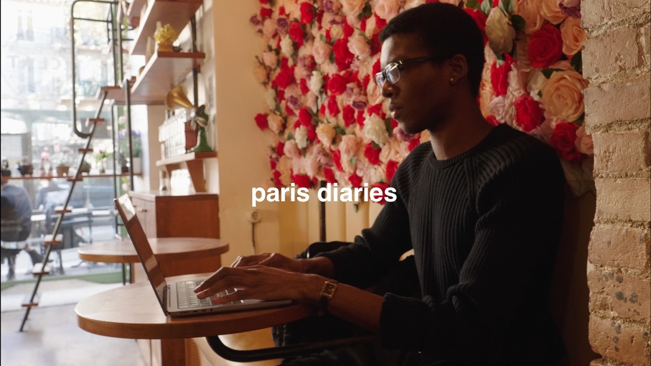 working as a model and photographer in paris